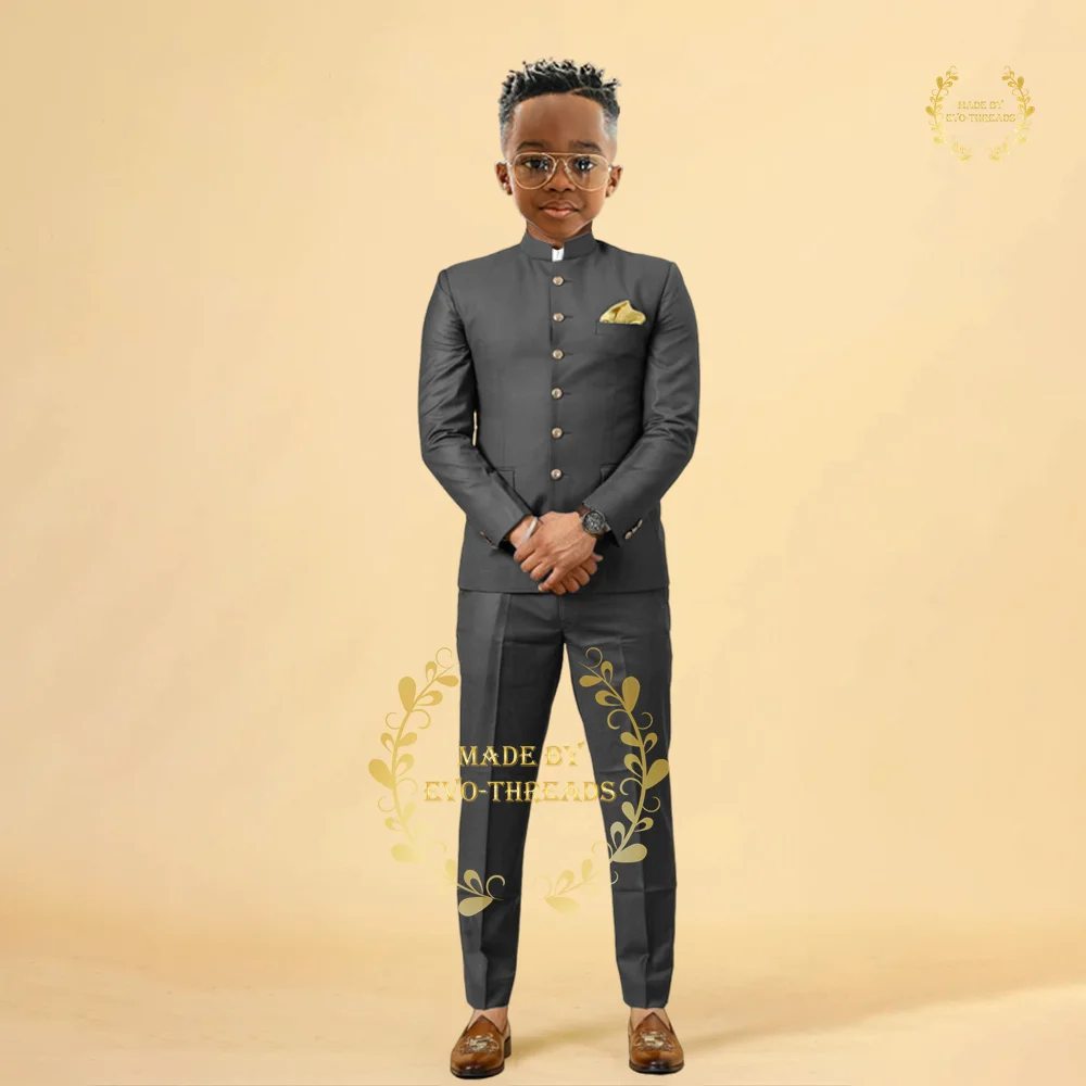 Детский костюм из 2 предметов в африканском стиле для мальчиков классический