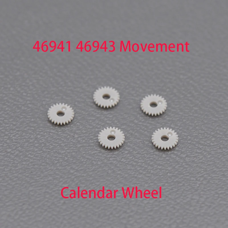 

2/5/10 PCS 46941 46943 Movement Watch Calendar Driving Wheel Spare Parts Fit Oriental Double Lion Watch Movt Repair Parts