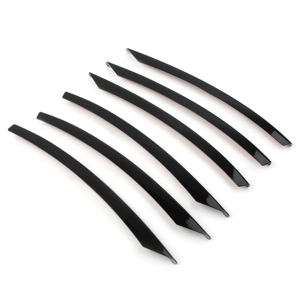 6 шт. передний бампер автомобиля противотуманная фара декоративная накладка для