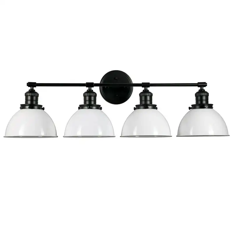 

Vanity Light in Matte Black, 4-Light