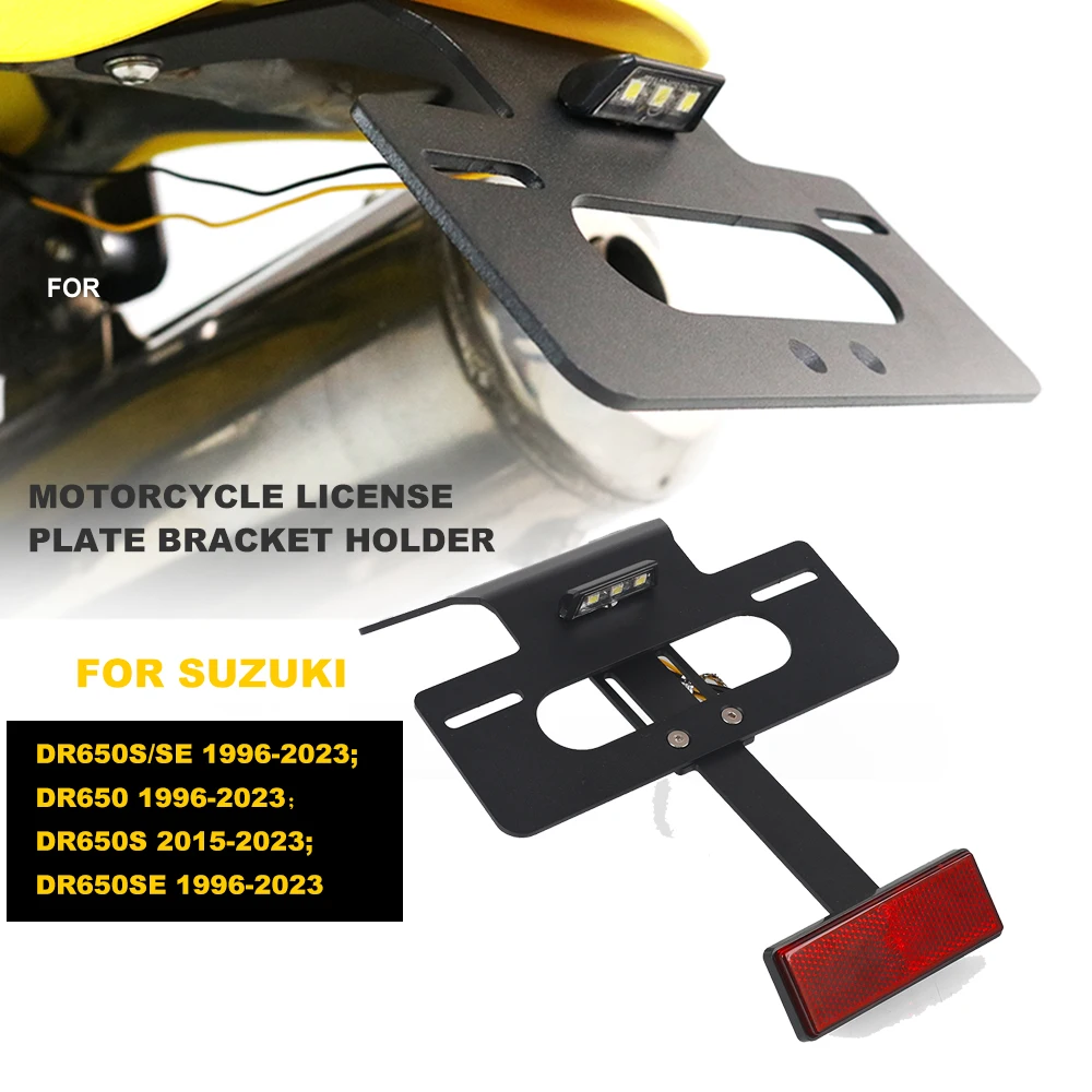 

Держатель номерного знака для мотоцикла, задний фонарь для Suzuki DR 650 DR650 DR650S DR650SE 1996-2022 2023 2021 2020