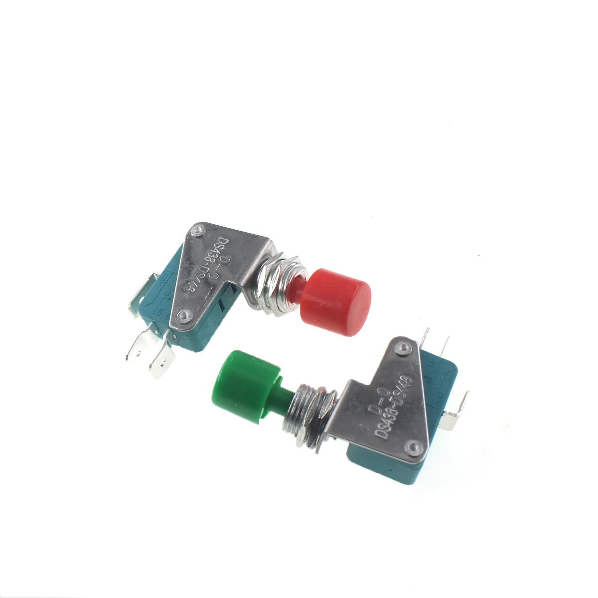 Красный/зеленый кнопочный мини-переключатель DS438/DS448 5 шт