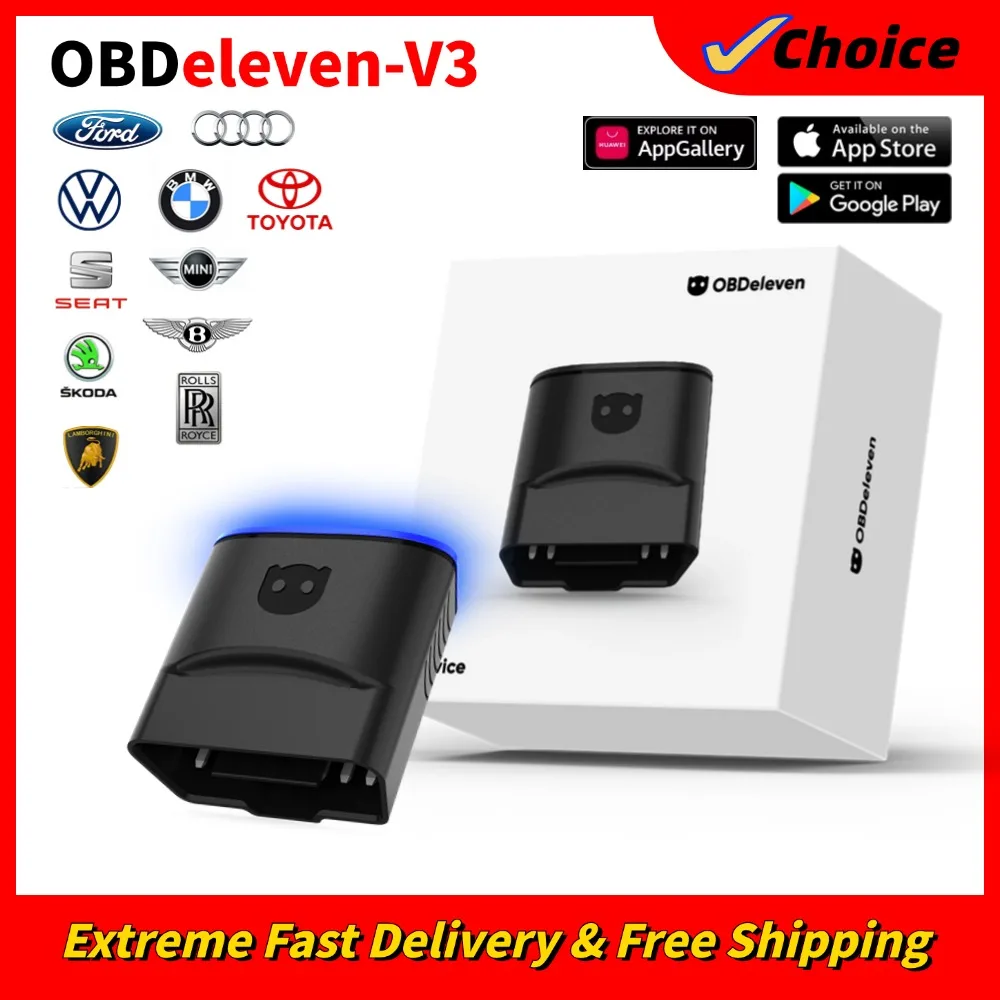 

OBDeleven 3, инструменты OBDeleven OBD Elevent V3, автоматический сканер OBD2, диагностический инструмент для VW/Audi/Seat/Skoda