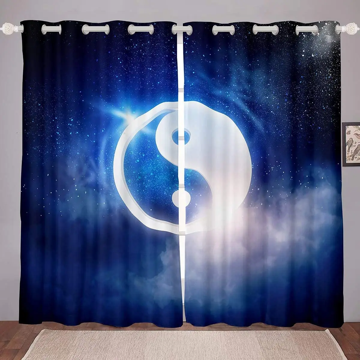 Оконные шторы в стиле бохо с мандалой для спальни гостиной занавески Стиле