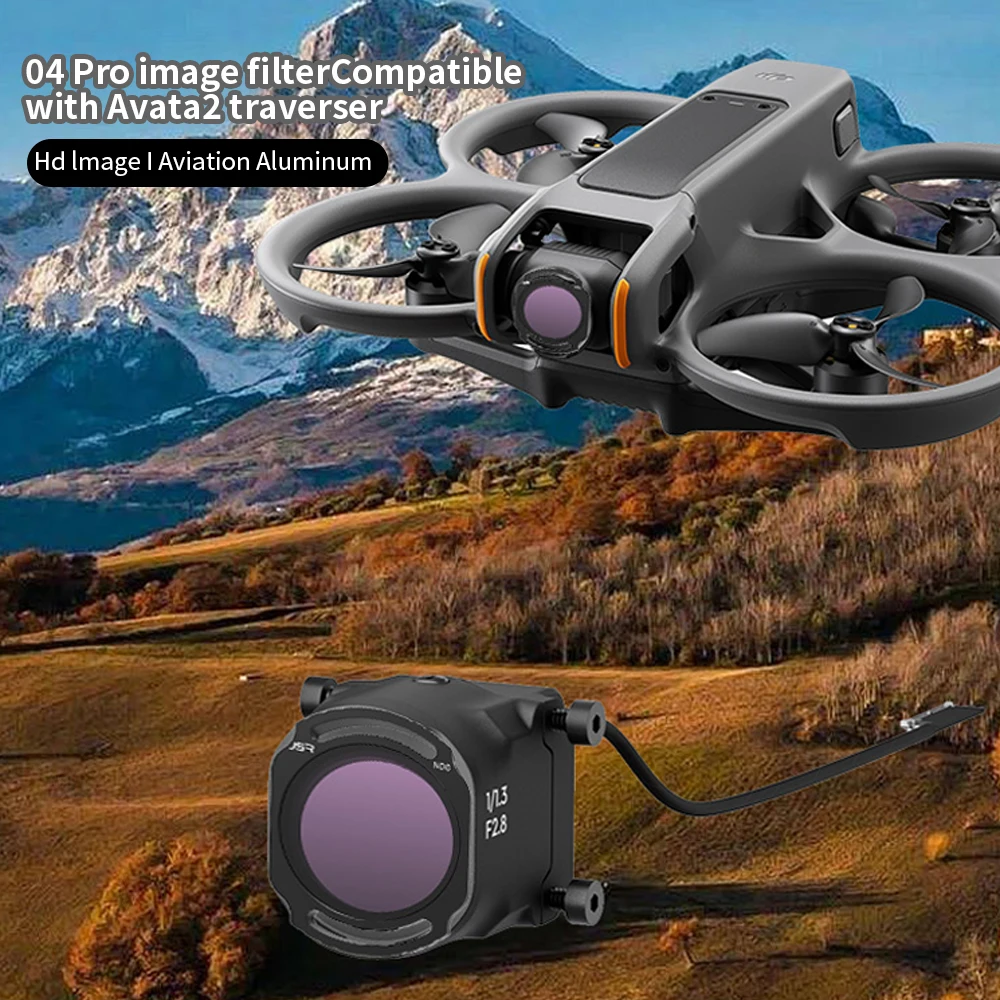 Высококачественные алюминиевые фильтры для объективов DJI O4 Air Unit Pro Avata 2 UV CPL ND8 ND16