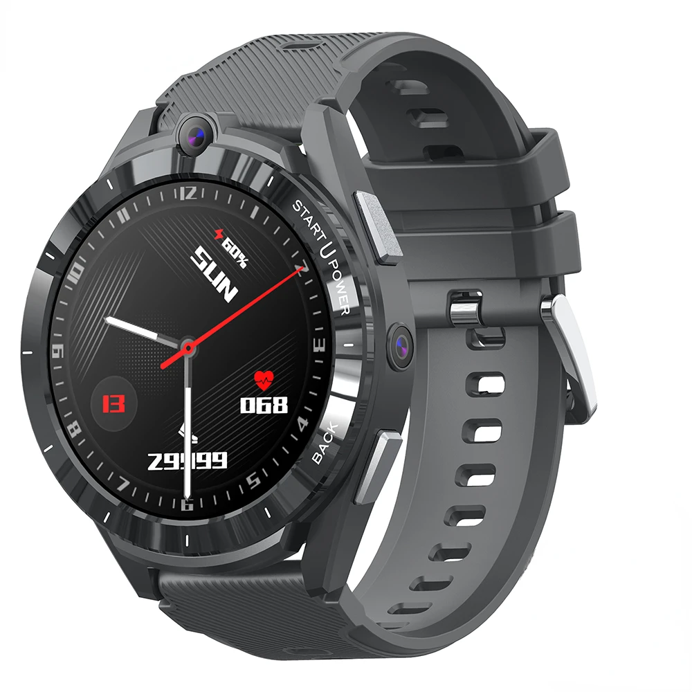 

LEM16 Smart Watch Men 6G RAM 128GB ROM GPS Wifi Dual Cameras 900Mah Big Battery Smartwatch Android 11 Free shipping Recommend