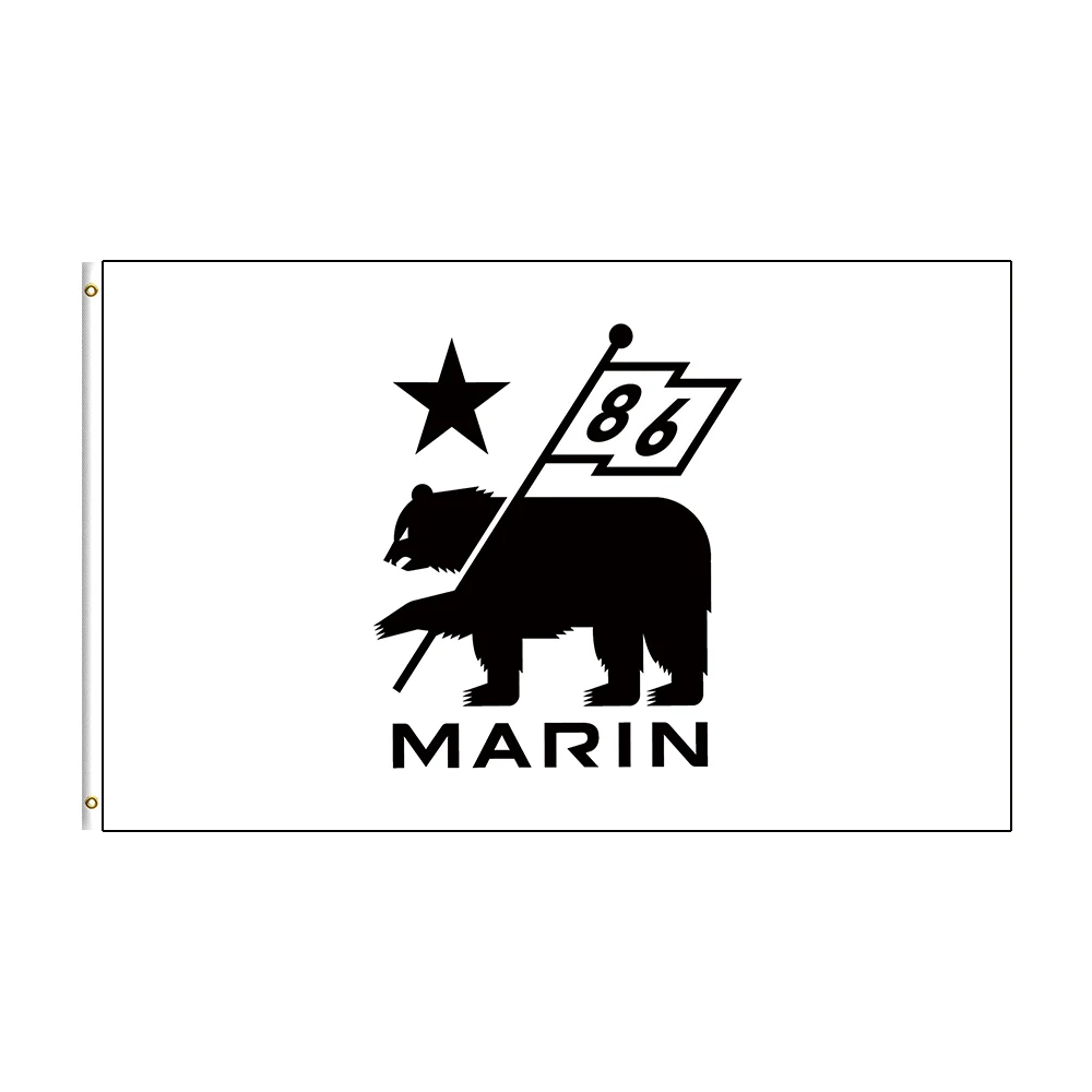 

3x5 Ft MARINS Flag Polyester Printed Racing Car Banner For Decor