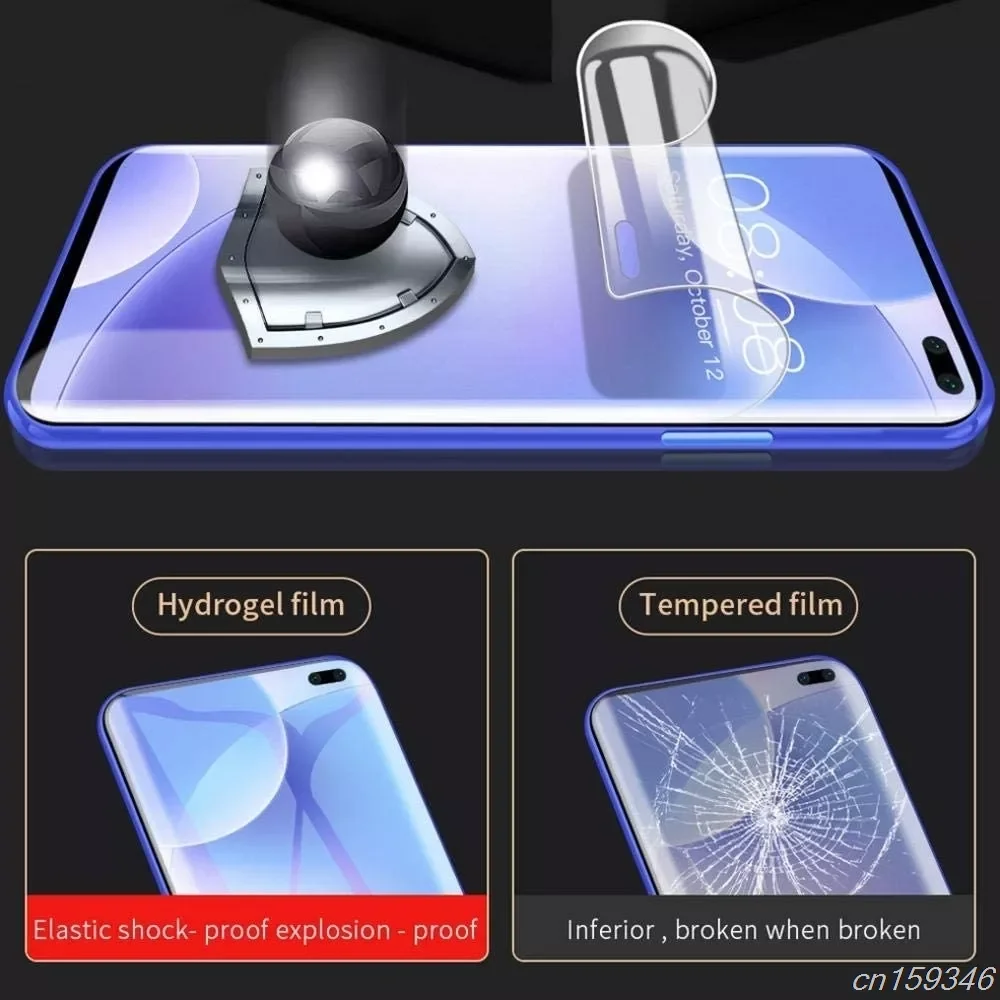 Hydrogel Film For ZTE Blade A7 A7S A5 2019 2020 Screen Protector Camera Len Film For Blade 20 Smart Not Glass