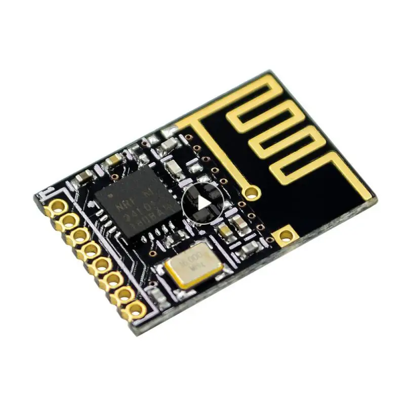 

2mbps Multi-frequency Point Micro 2.4g Wireless Module 700na Nrf24l01 Socket Adapter Plate Board Portable 1 Pcs High Speed Light