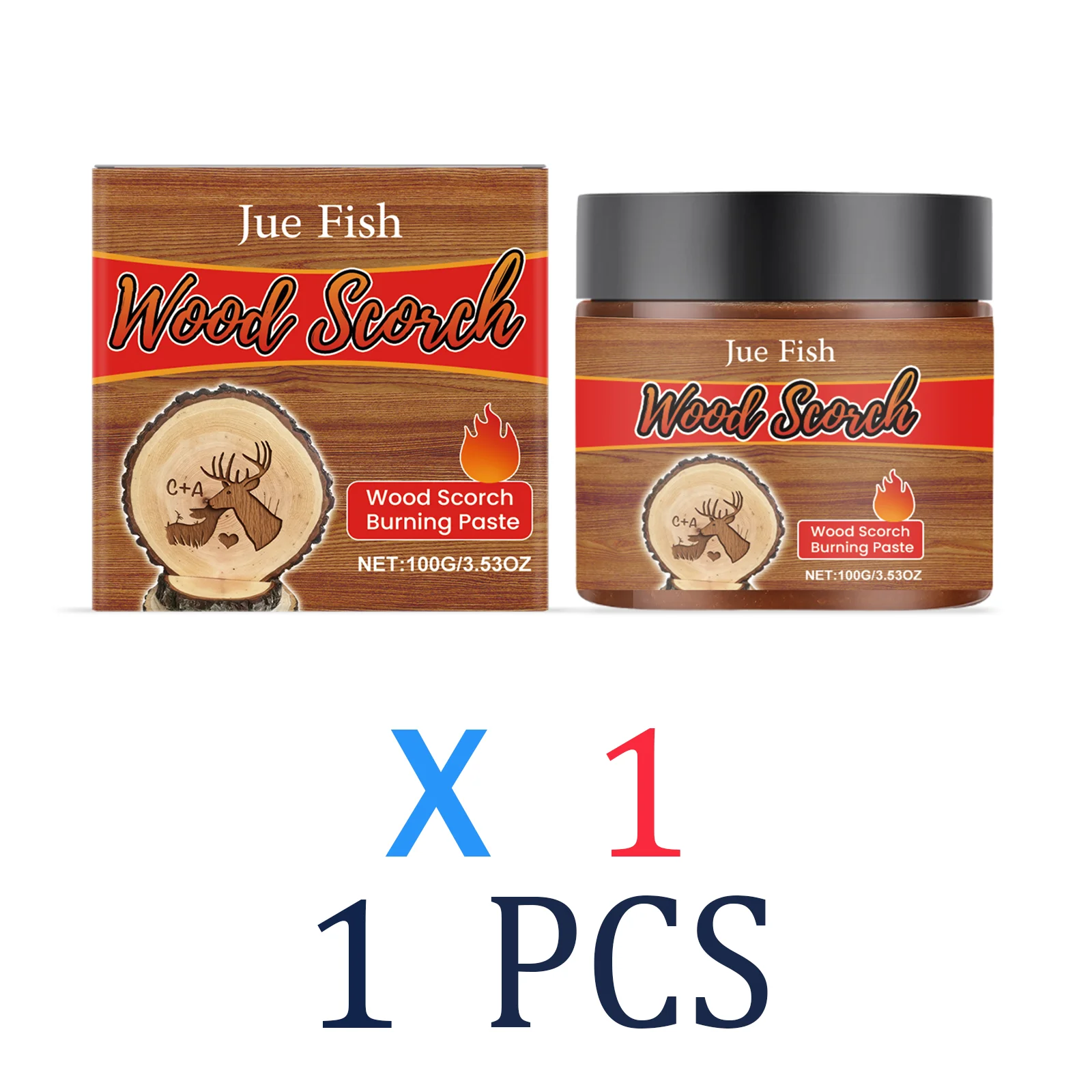 

Гель-паста для пирографии 100 г