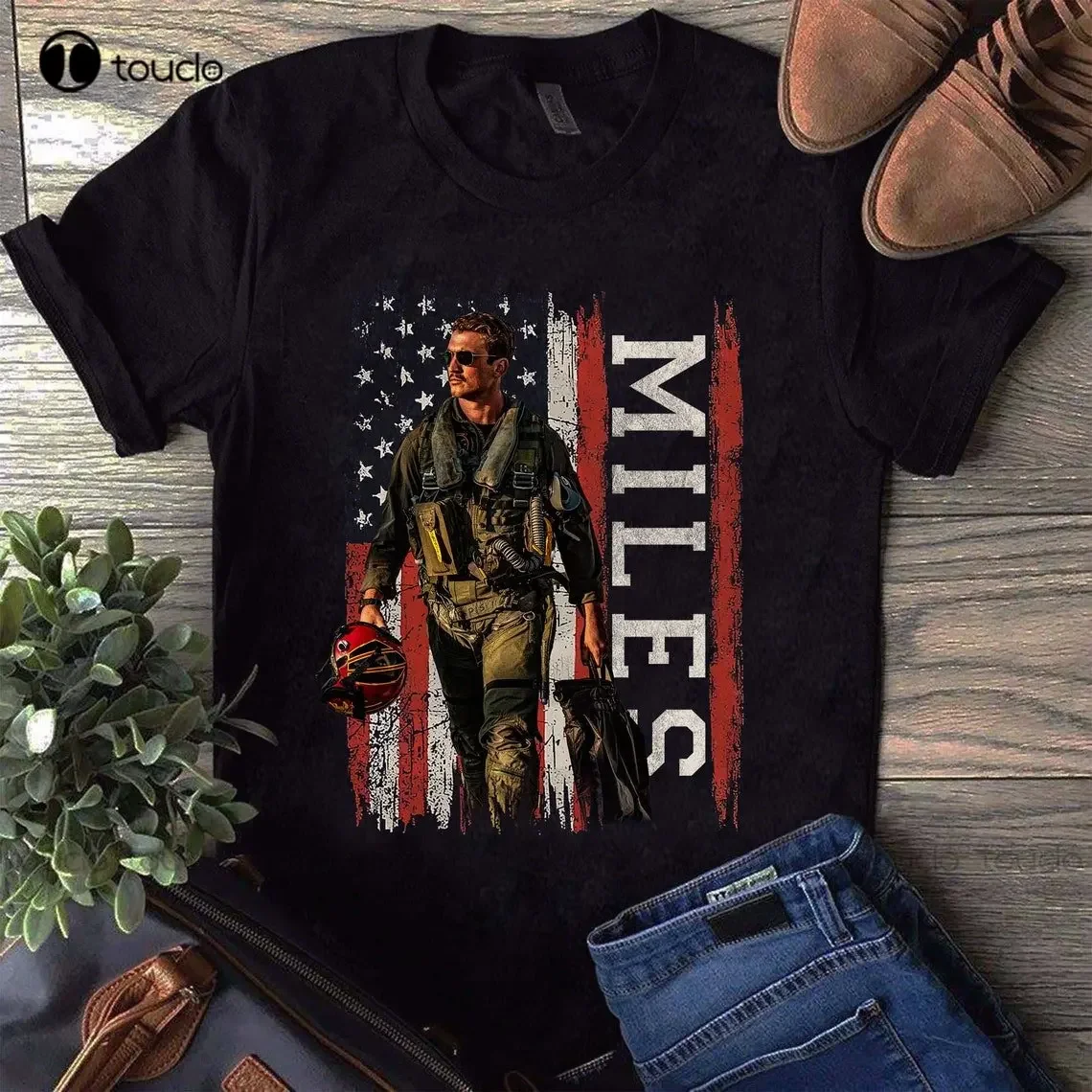 Miles Teller Shirt Tom Cruise Maverick Bradley Rooster Bradshaw Girls White Shirt Funny Art Streetwear Cartoon Tee