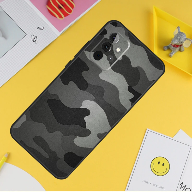 Чехол Камуфляжный армейский для Samsung Galaxy A54 A34 A14 A13 A33 A53 A12 A32 A52 A71 A51 A15 A25 A35 A55