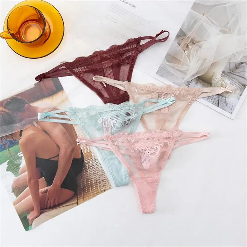 Тонкие сексуальные дышащие эластичные женские трусики удобное нижнее белье с