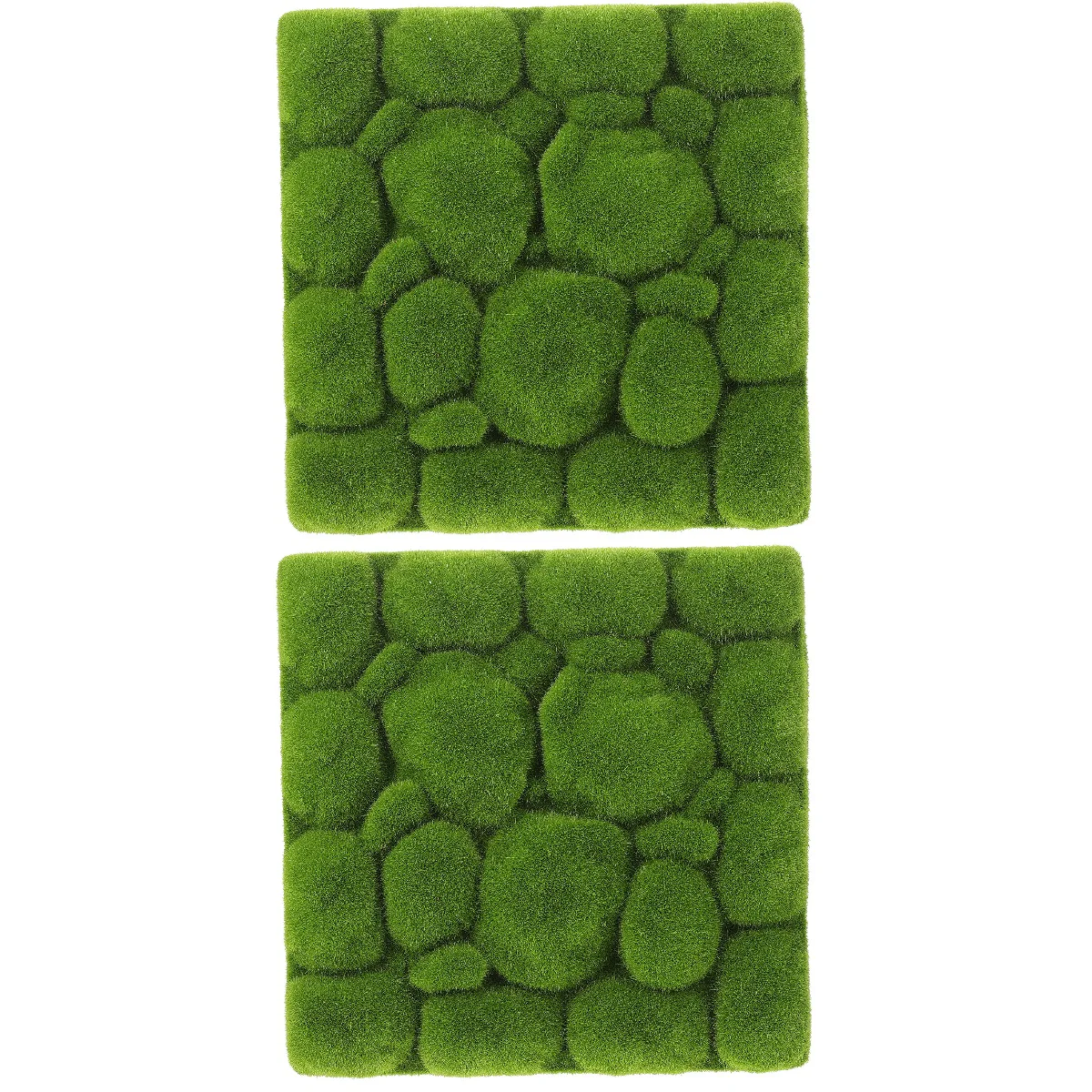 

2 pcs Landscaping Turf Mat Fake Grass Turf Artificial Decor Panel Moss Turfs Wall Sticker Artificial Moss Mat Moss Wall Backdrop