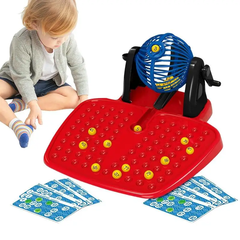 

Lottery Machine Bingo Ball Lottery Machine Set Reusable Bingo Machine Cage Game With Balls Bingo Game Machine For Club Bar Home