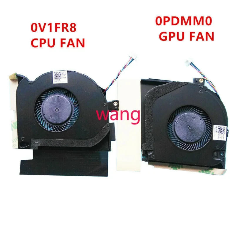 Новый 0V1FR8 0PDMM0 вентилятор охлаждения процессора и графического для Dell ALIENWARE M15 R1 P79F