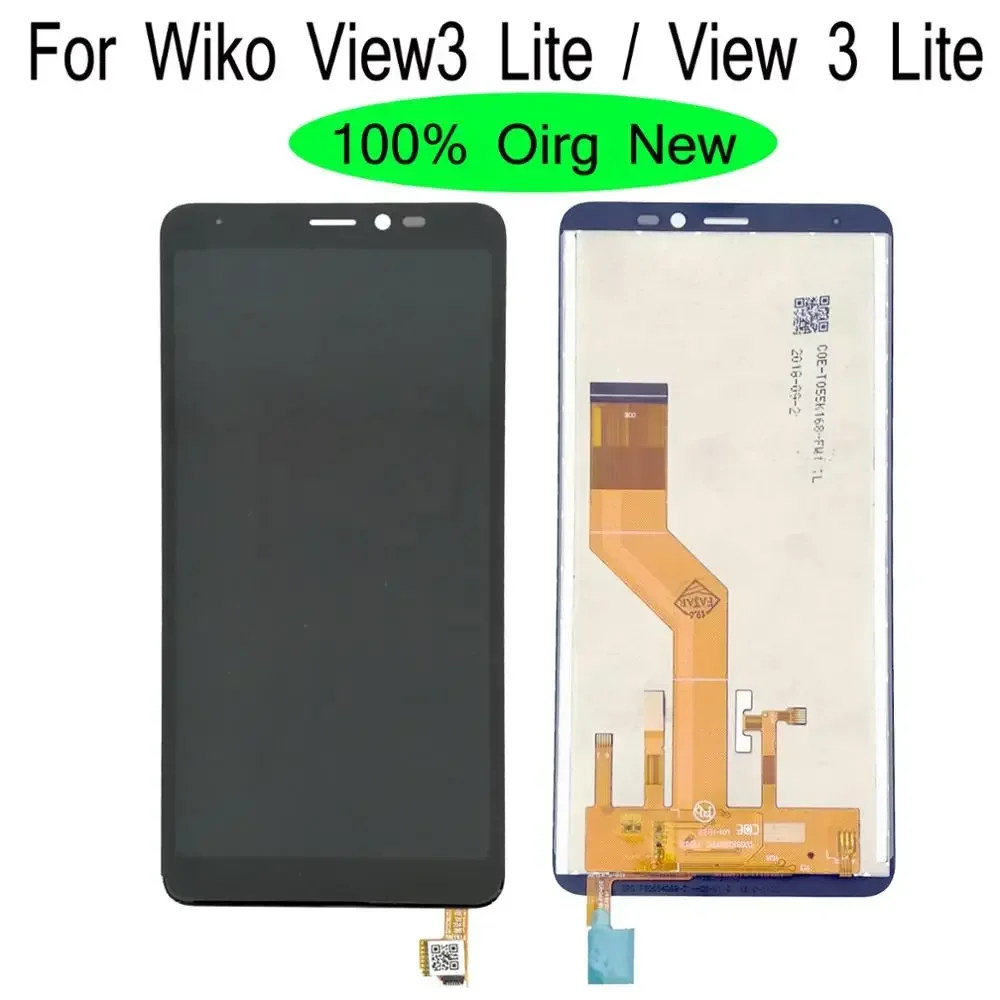 Shyueda 100% оригинал новинка для Wiko View3 Lite/ View 3 Lite ЖК-дисплей дигитайзер сенсорного