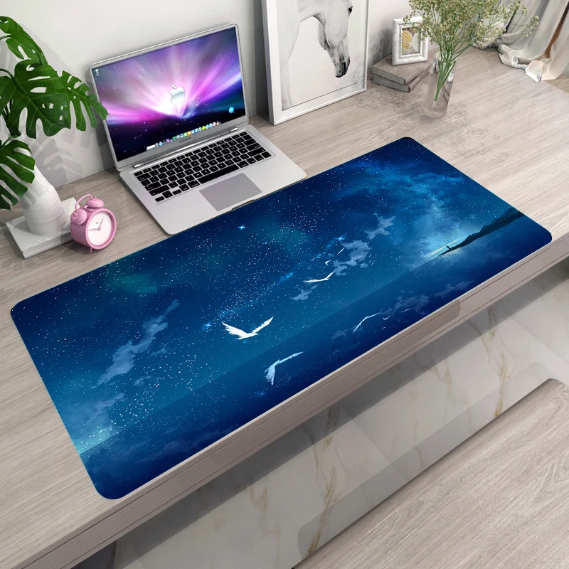 

MRGLZY Notepad Computer Desk Accessories Game Table Carpet Big Mouse Pad Desktop Keyboard Computer Work Pad Gamer