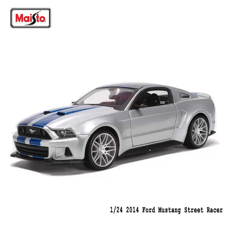 

Модель автомобиля Maisto 1:24 2014 Ford Mustang Street Racer сверхмощная, литье под давлением, статическая Точная Модель, коллекционная игрушка в подарок