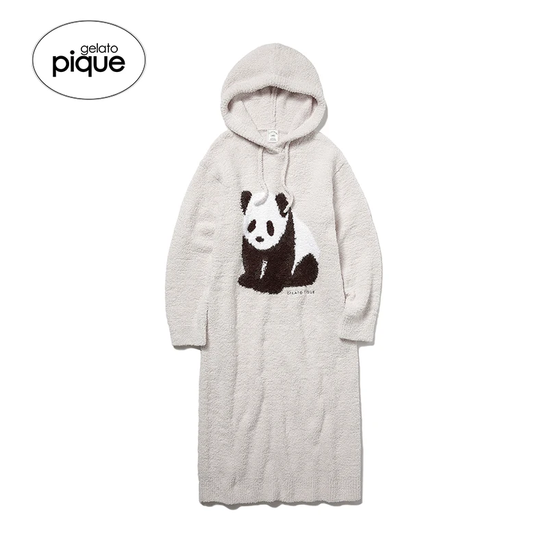 Homewear Gelato Pique Room Wear Women Pajamas Dress Home Clothes Panda  Sleepwear