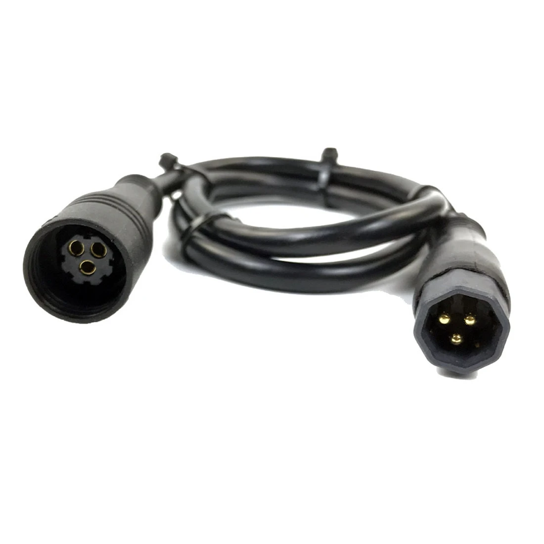 

9-контактный моторный кабель для ступицы колеса, 60 см, Удлинительный кабель для двигателя EBike, разъем «Мама-папа» для электровелосипеда