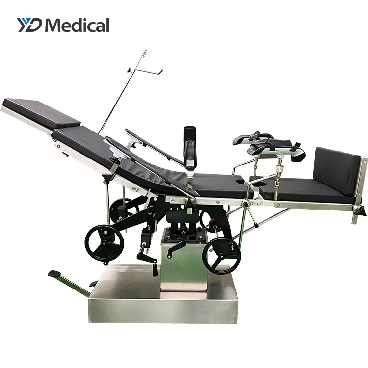 Фото Ручная операционная кровать Yuda SST-1 с боковым управлением для гинекологических операций, медицинское оборудование для больниц, сертифицировано CE №2