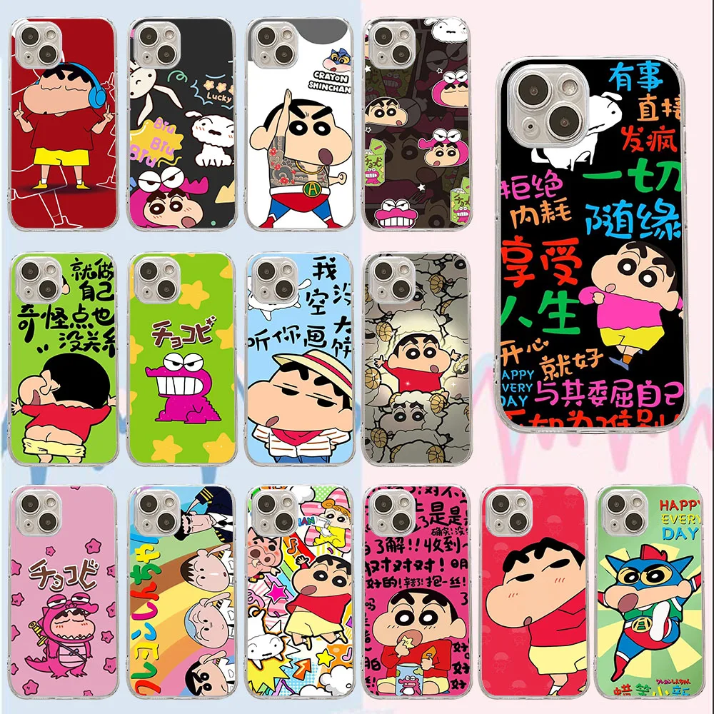 Гибкий чехол из ТПУ для LG G8 G8X K118 K11 K10 K22 K40 K12 X4 K40S K41S K50S K51S K61 V60 ThinQ5 Plus Crayon Shin-chan