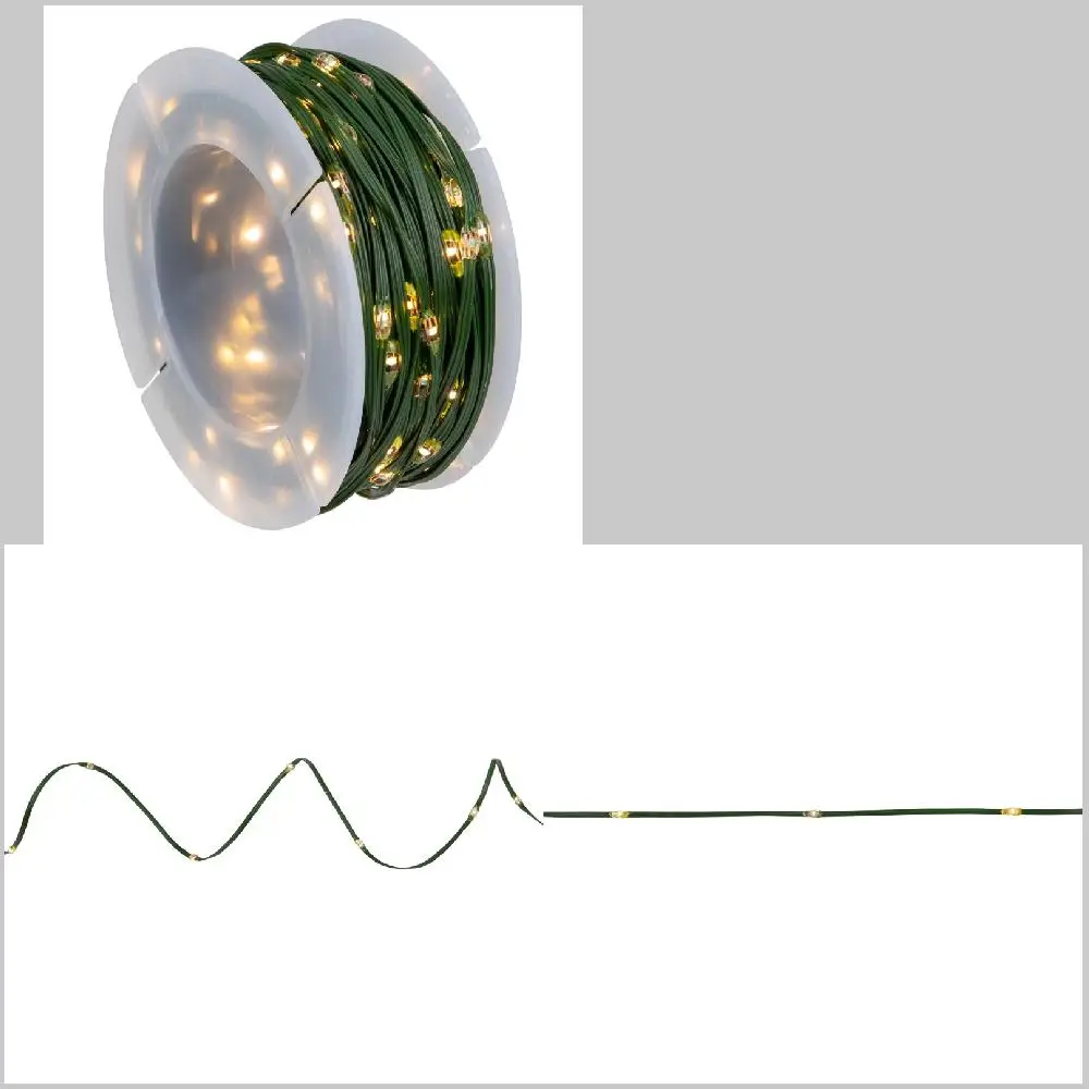 

Luxurious, Stylish Multi-Function Warm White 64.5ft Fairy Lights on Green Wire