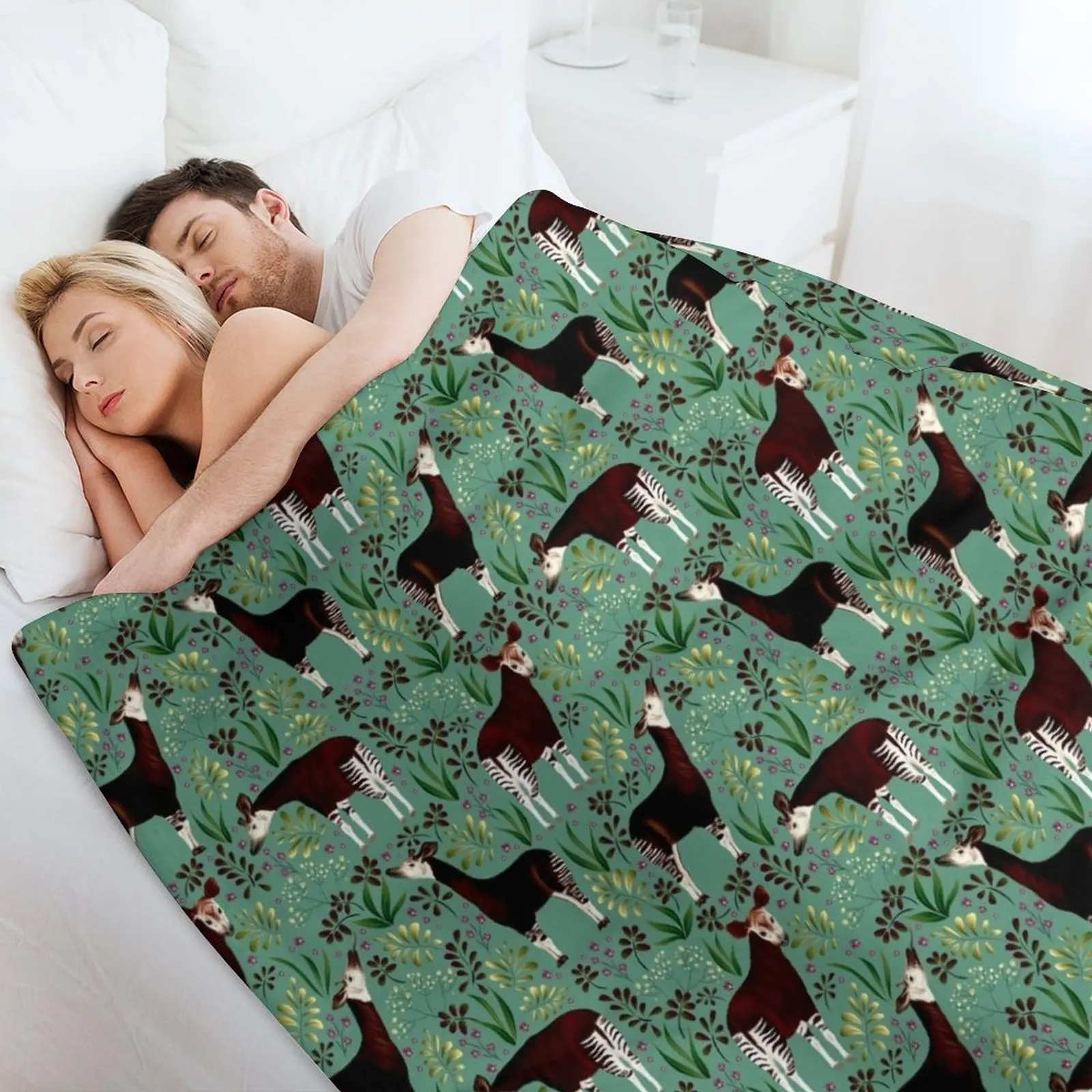 Okapi плед-одеяло мягкие кровати летнее постельное белье туристические одеяла