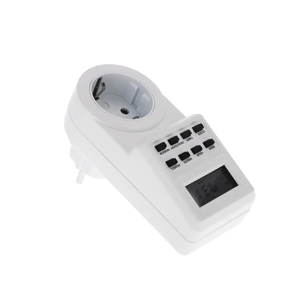 

High Quality Practical Durable Quality Is Guaranteed Timer Switch Digital LCD 8 Operating Buttons Plug-in Type