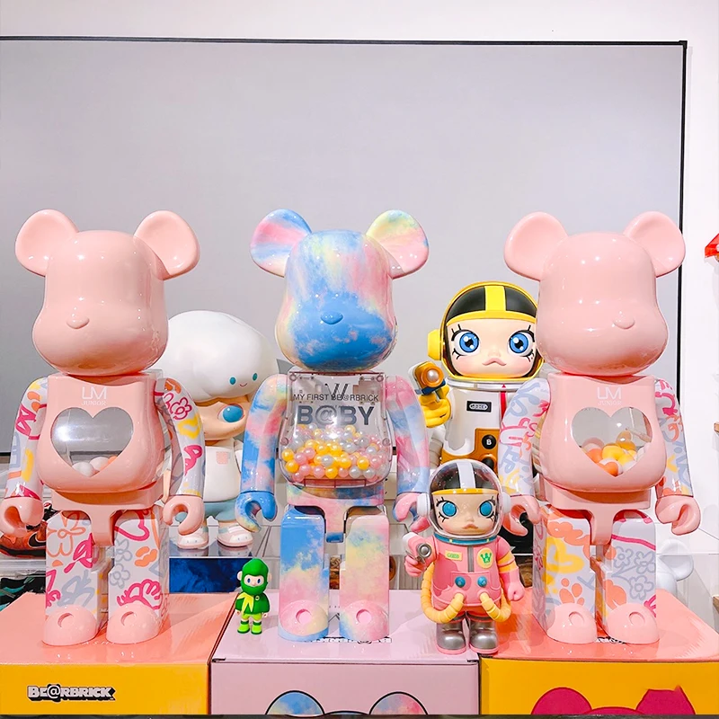 Bearbrick искусственное украшение порошок Макао UM яичный цвета зефира шоколад Qianqiu |