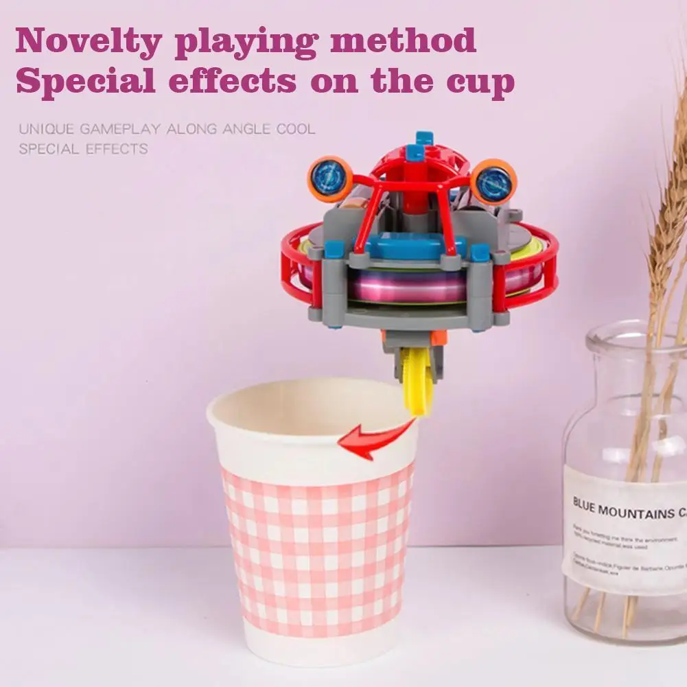 

Electric Unicycle Spinner Toys Children Anti-stress Toys Unicycle Spinner Stress Novelty Office Gifts Desk Adults Gyroscope D3T6