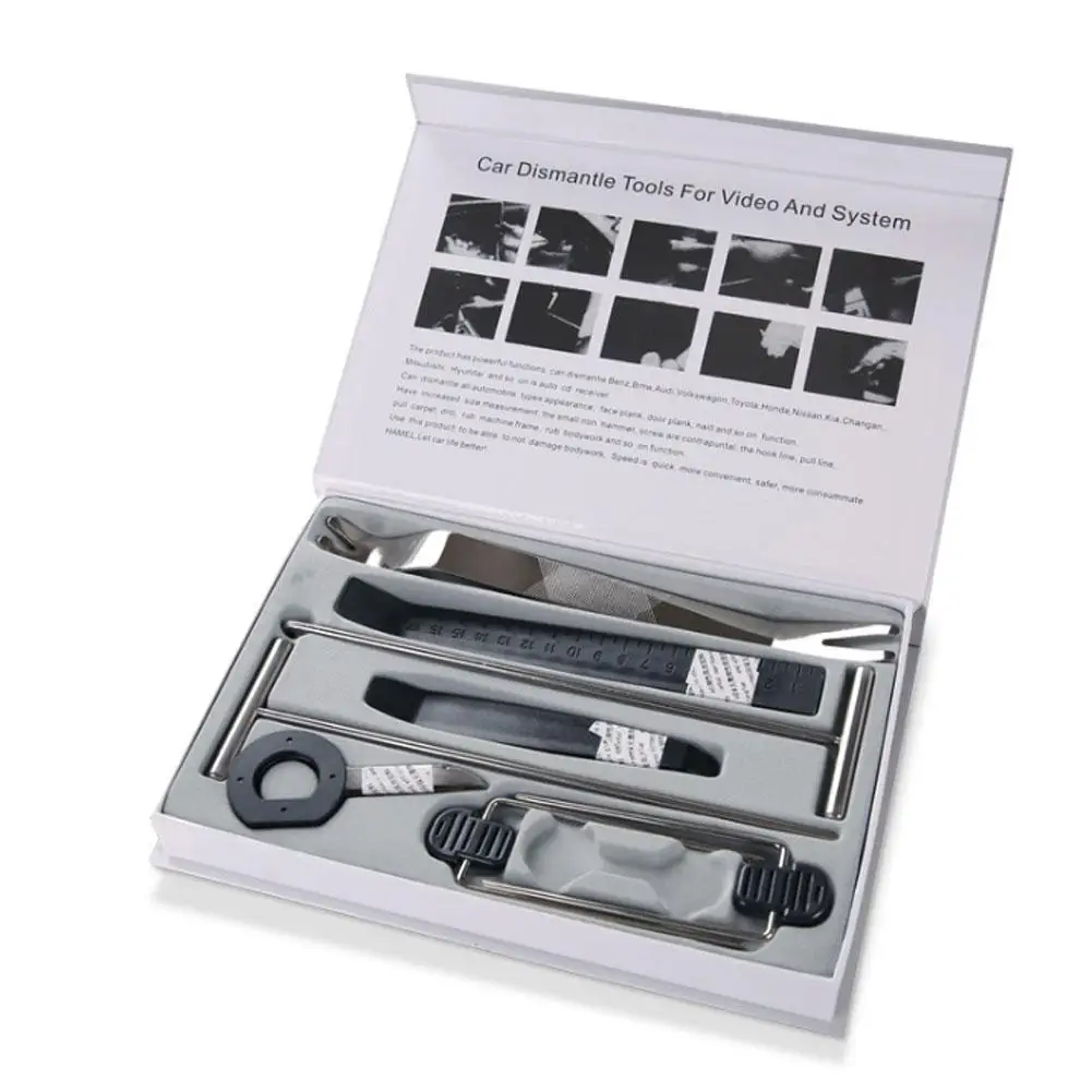 

Car Audio Disassembly Tool Kit Portable Door Panels Audio Prying Dismantling Modification Removal Terminal Fastener Accessories