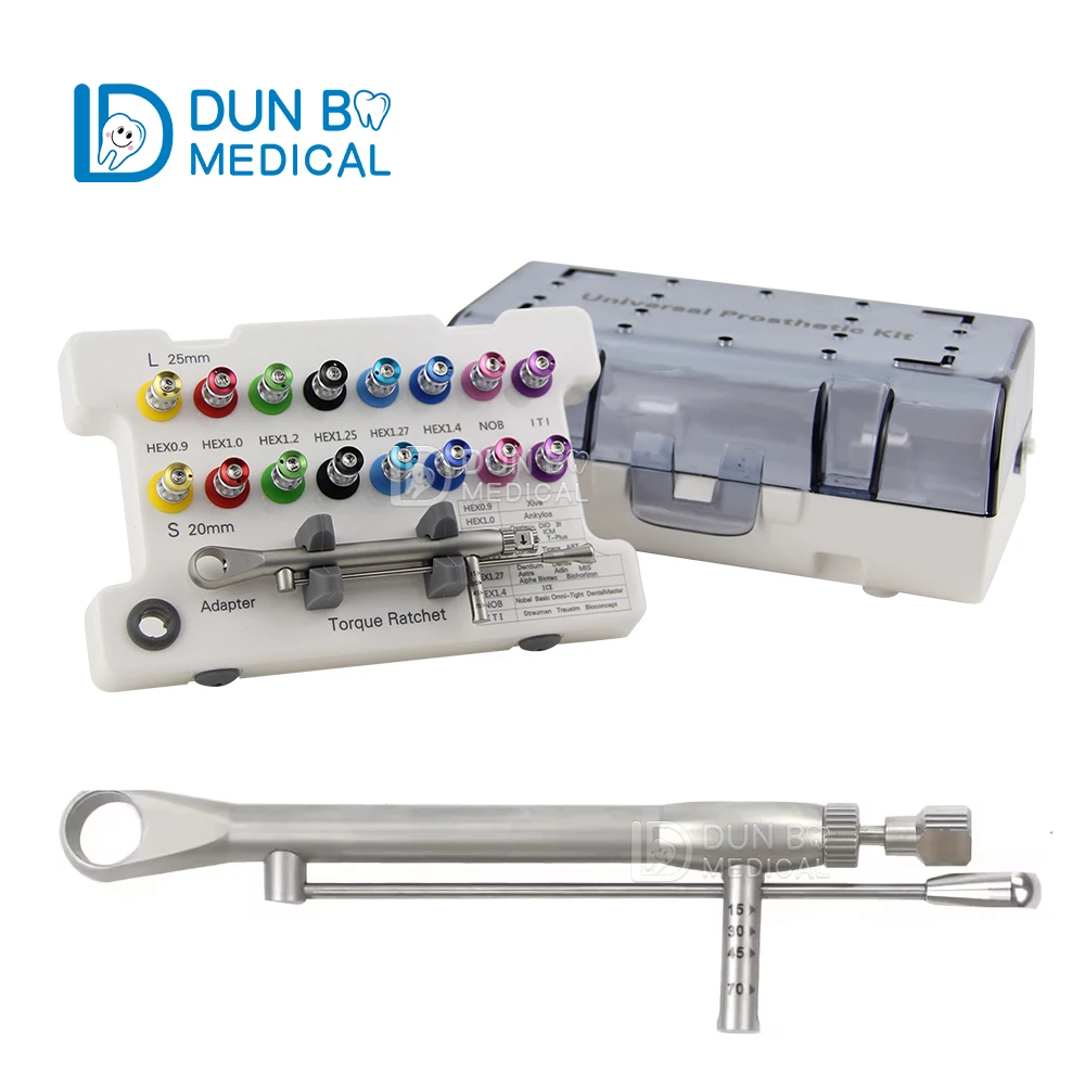 Универсальный набор для хирургического комплекта динамометрический ключ и 16