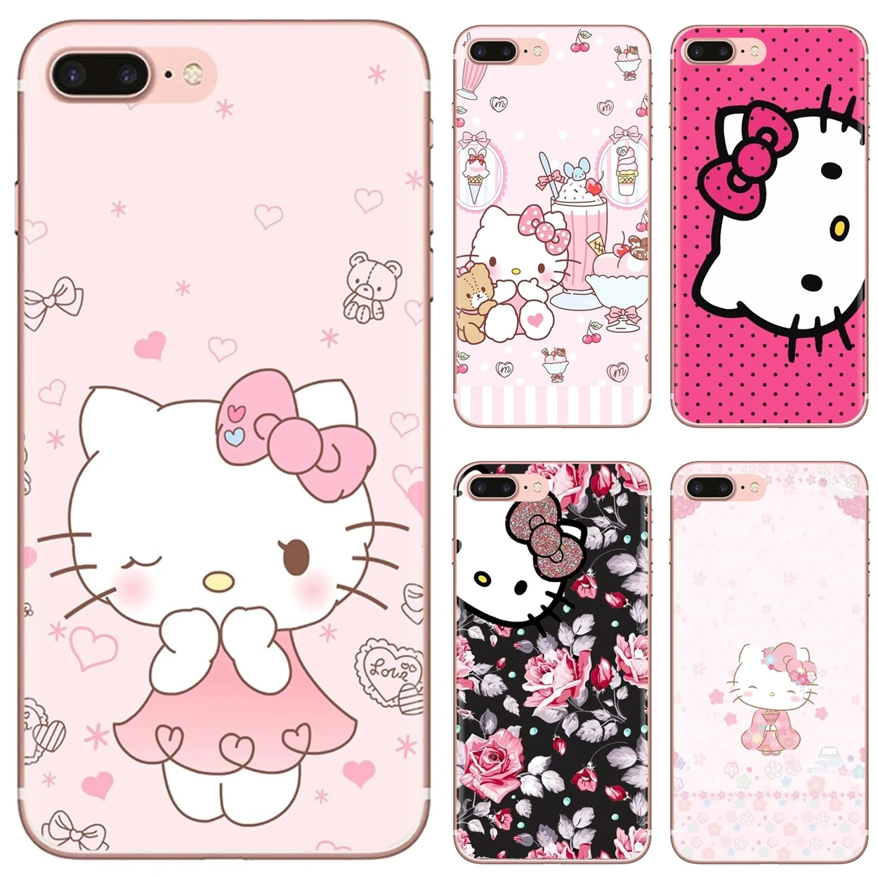 

Naughty Hello Kitty Cell Phone Cover For iPod Touch iPhone 10 11 12 Pro 4S 5S SE 5C 6 6S 7 8 X XR XS Plus Max 2020