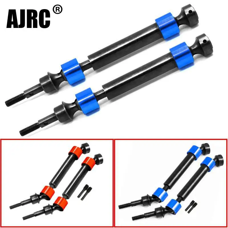 

For Trax 1/10 4s Maxx Monster Truck 89076-4 Hardened Steel Front And Rear Compatible Spline Four-wheel Drive Shaft Cvd #8950