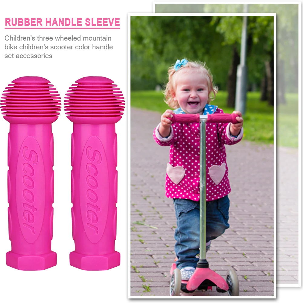 1 пара Противоскользящих ручек для горного велосипеда резиновые ручки