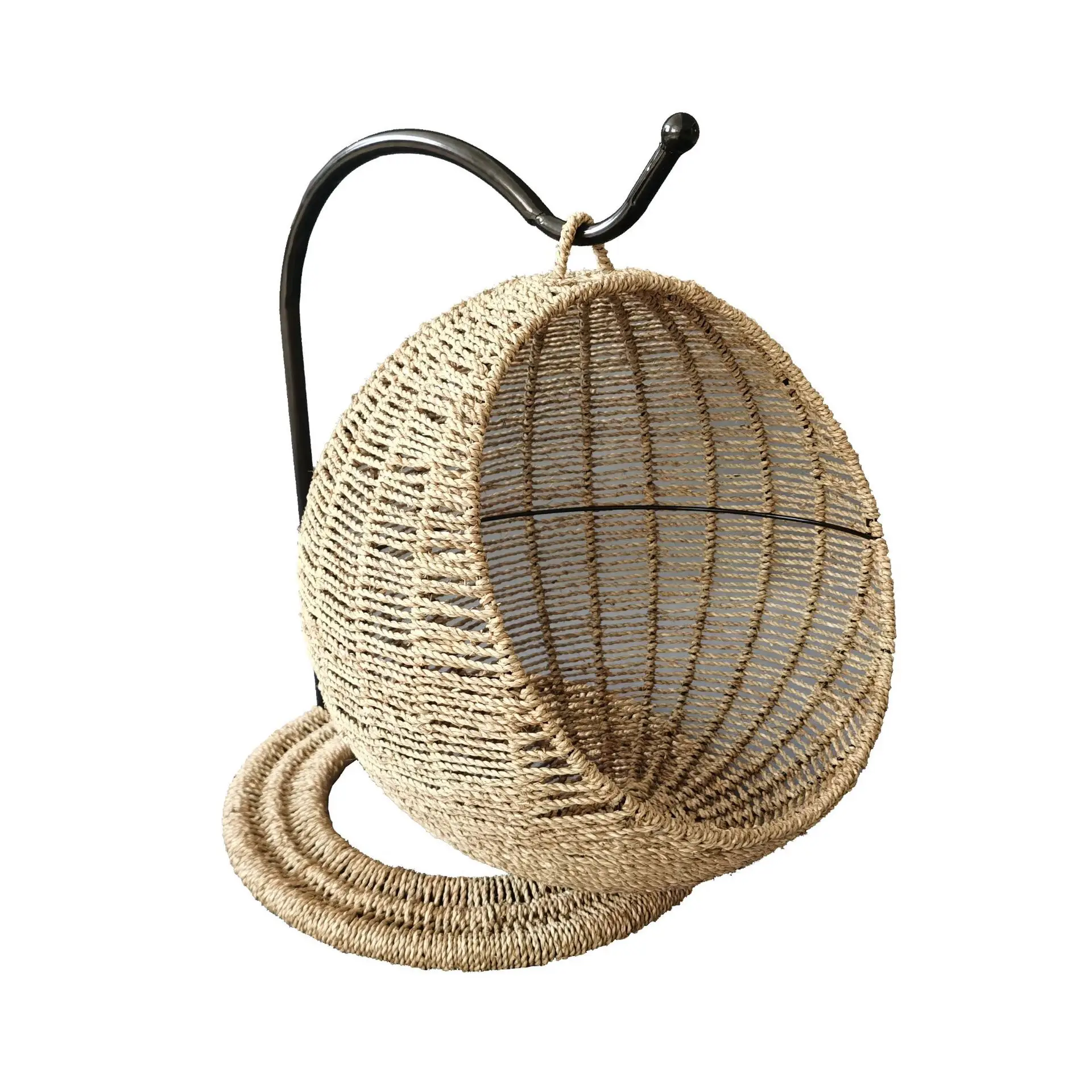 Best Weed tecelagem pet ninho gato villa dupla camada redonda rattan ninho high end pendurado cesta casa do cão suprimentos para animais de estimação gato gaiola