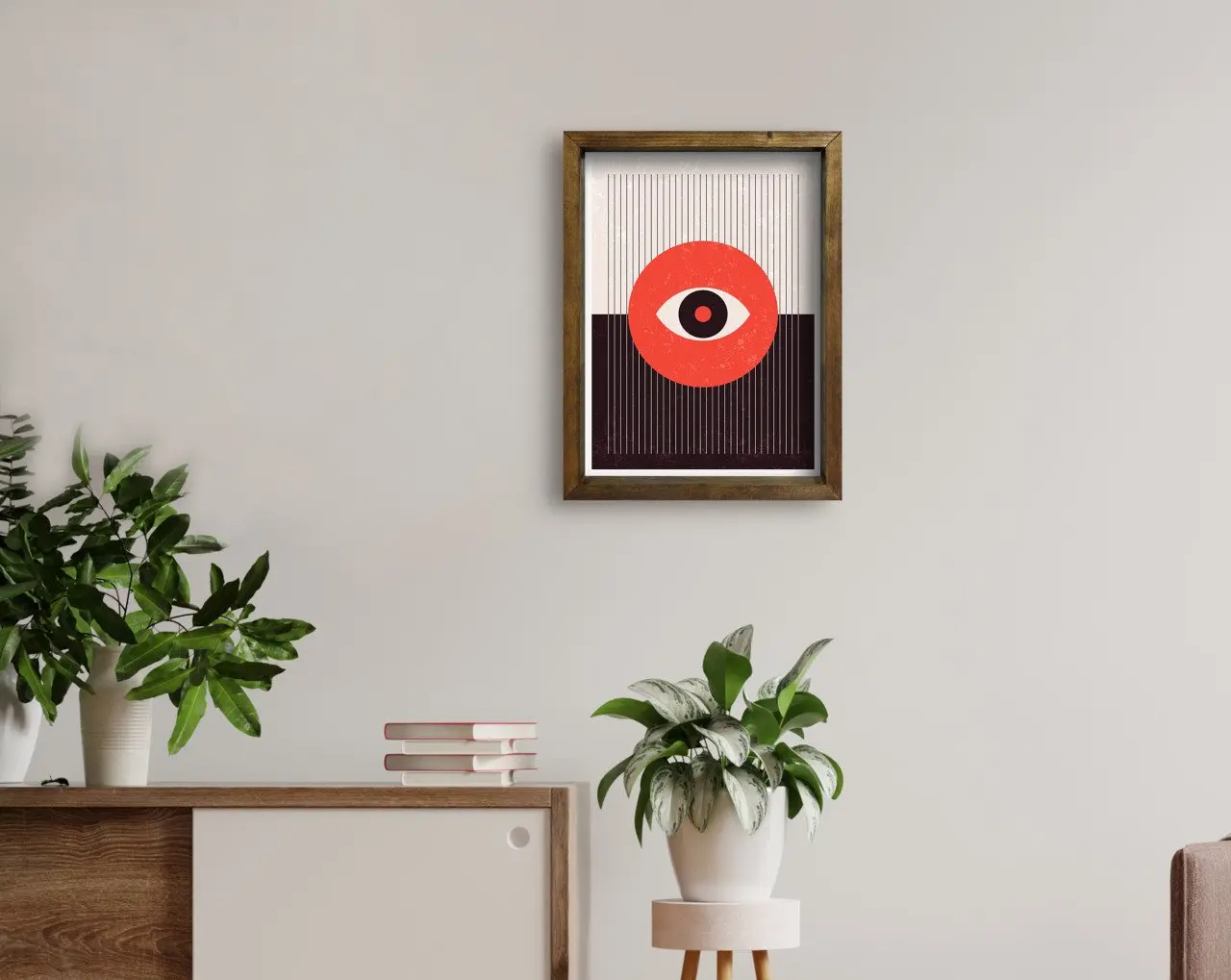 

BK Home натуральный деревянный стол 45x65 см-66
