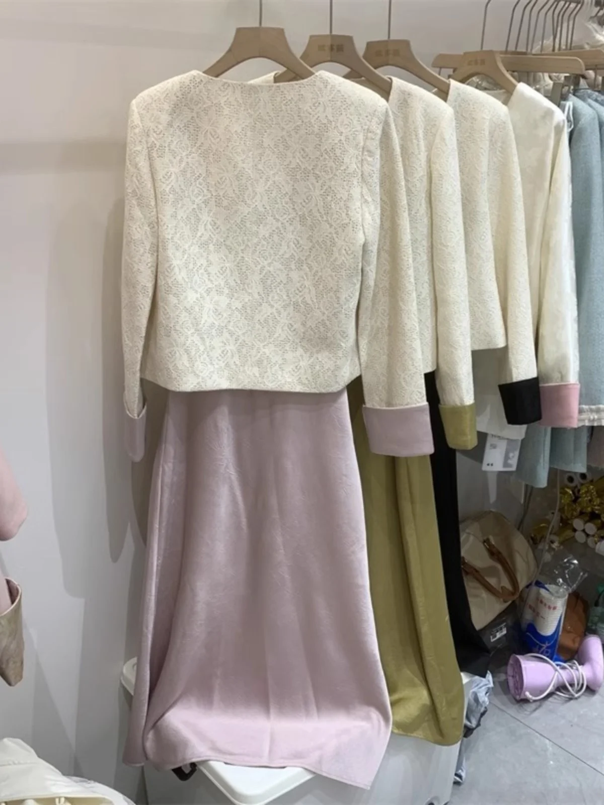 Верхняя одежда с пряжкой в китайском стиле комплект из двух предметов новинка