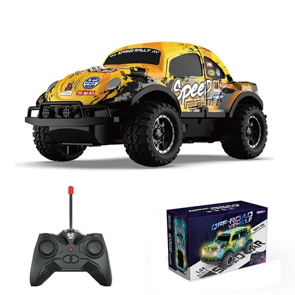 1/24 Mini Rc Car Kyamrc Y240 27hz Off-road Vehicle Remote Control Car Toys For Children Birthday Gifts