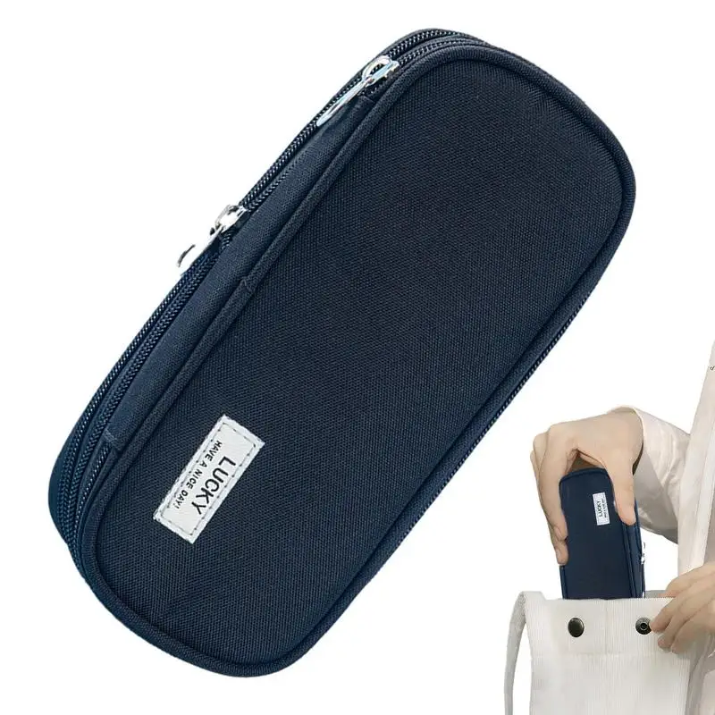 

Aesthetic Pencil Case Stationery Bag Expandable Waterproof Large Pencil Pouch Pen Organizer High Capacity For Marker Pen