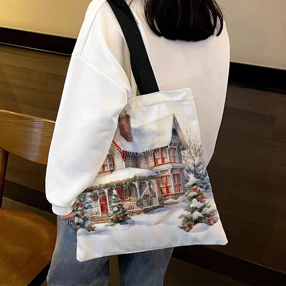 Набор для вышивания Ручной набор с иглой/инструкцией/цветными нитками Холщовая