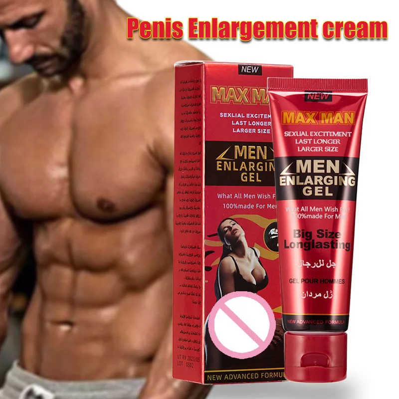 

New Enlarge Penis Enlargement Cream Big Dick Increase Size Erection Ejaculation Delay Sex Pump Extender Enlarger Toys for Men