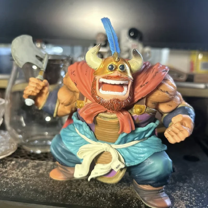 Фото Фигурка Dragon Ball: Король-Бык Гюмао (15 см, масштаб 1/6) с боевым топором, серия Tenkaichi Budokai, коллекционная модель Супер Сайян, игрушка №4