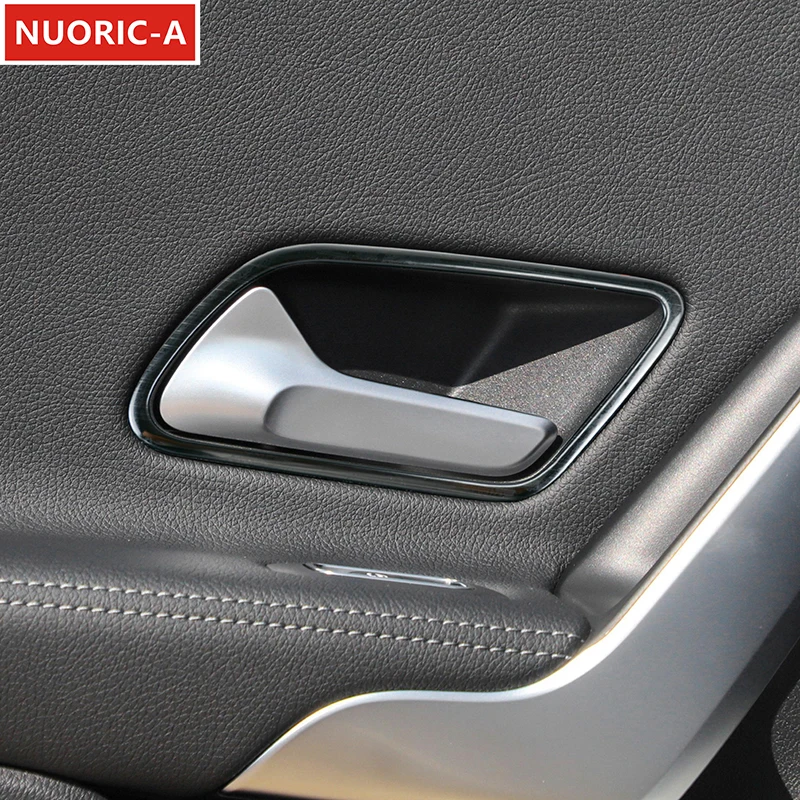 Декоративная рамка для дверной ручки из нержавеющей стали Накладка Mercedes Benz A Class