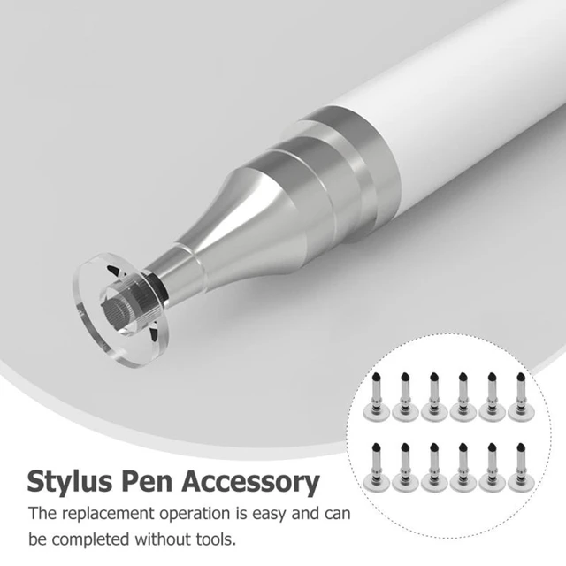 Disc Tip Fiber Tip Stylus Pen Universal Fiber Stylus In Disc