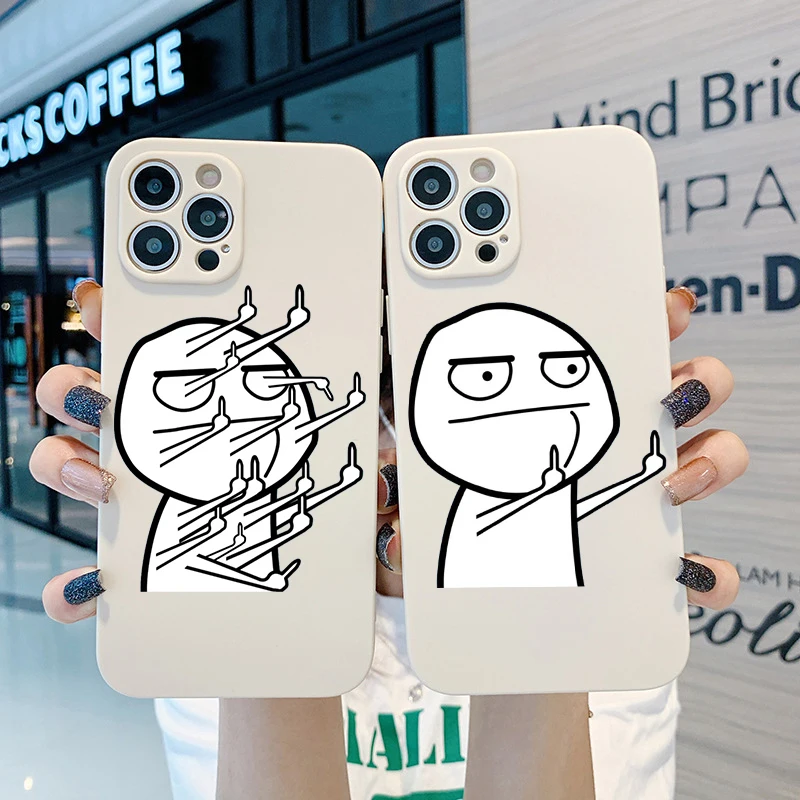 

PUNQZY Funny Lucky 2023 Cute Children With Phone Case For iPhone 11 13 12 MINI 14 PRO MAX XR 6 7 8 X XS SE 2020 Soft TPU Cover