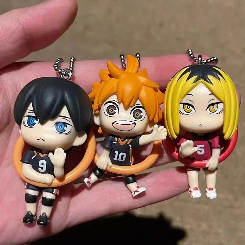 Капсульные игрушки TakaraTomyArt милые Konnichiwa! Фигурка талисмана Хайкю!! Хината Шойо Наследует Кольцо посмотрим, подвеску-цепочку с шариком (art.: 3920ca7301918) - 3920ca7301918