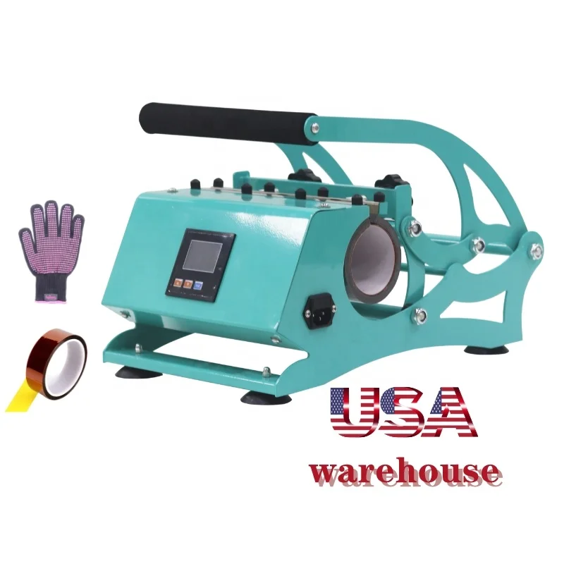

US warehouse sublimation skinny tumbler press machine 15oz/20oz/30oz tumbler heat press